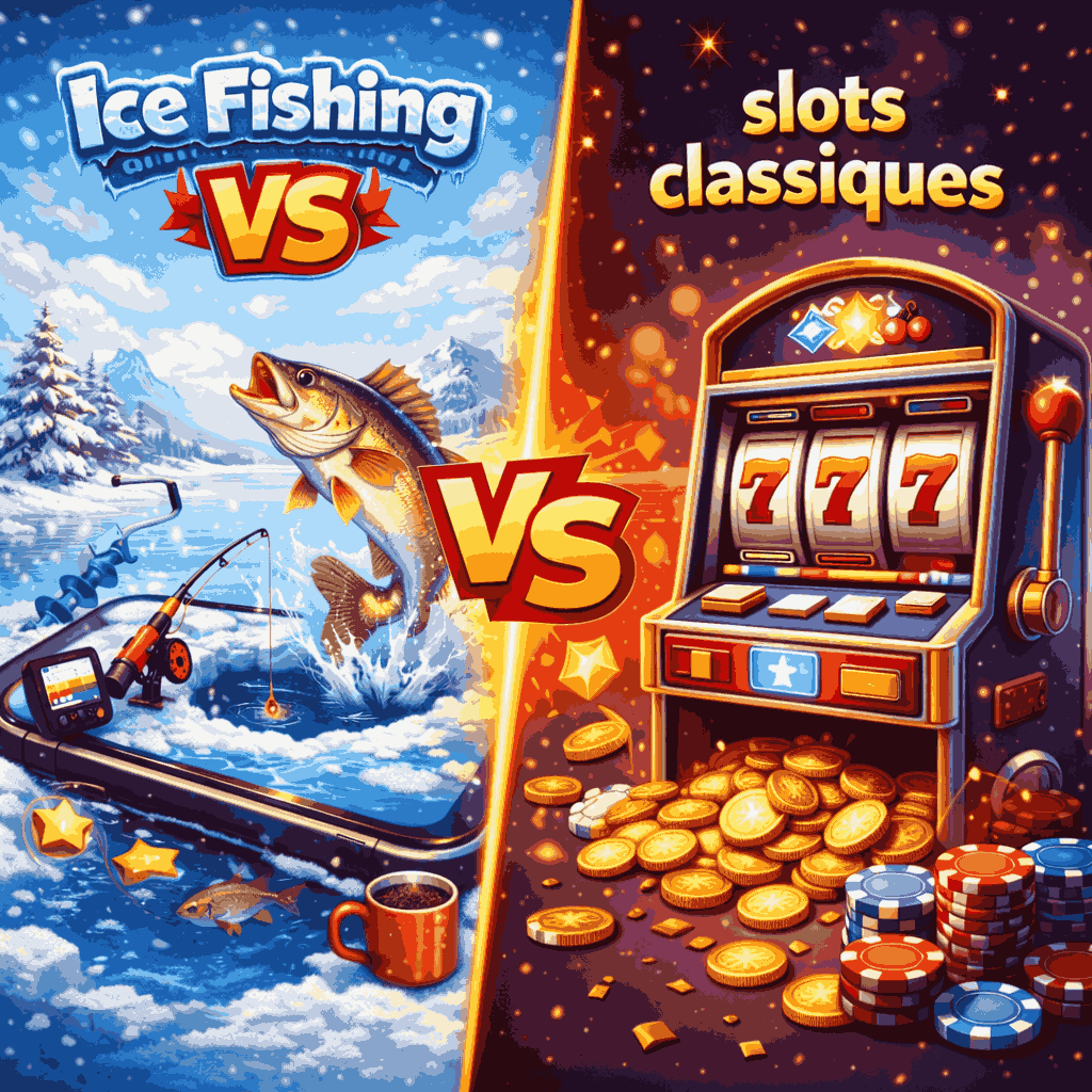 Ice Fishing vs slots classiques